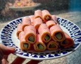 Foto del paso 2 de la receta: Canelón frío de jamón y pepino