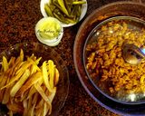A picture of step 4 of Chicken Shawarma.