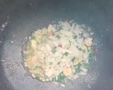 A picture of step 2 of Oxtail Potjie.