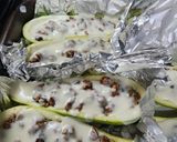 Foto del paso 3 de la receta: Barquitos de zucchini y carne