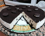 Foto del paso 9 de la receta: Tarta fría de queso y galletas oreo