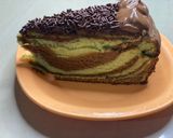 Foto langkah ke 7 dari resep MARMER cake zebra putih telur.