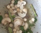 A picture of step 3 of Cashew upma.