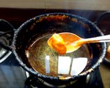 A picture of step 3 of Baby corn Manchurian.