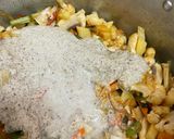 A picture of step 6 of Mix vegetables kurma / healthy kurma for kids.