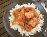 A picture of step 6 of Chicken with olives and feta.