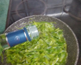 Foto del paso 2 de la receta: Ajos tiernos al Martini blanco 😋👌