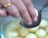 A picture of step 6 of Rasgulla Bengali Sweet Made in a Pressure Cooker.