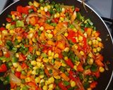 A picture of step 3 of Stir Fried Vegetables.