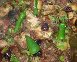 A picture of step 6 of Karachi special Biryani.
