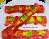 A picture of step 7 of Beetroot Dosa Platter.