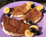 Foto del paso 3 de la receta: Panqueques de tiramisú saludable! Una delicia!