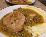 Foto del paso 4 de la receta: Pechuga de pavo en salsa de brandy con portobello y vegetales