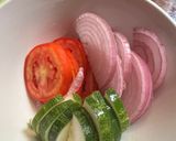 A picture of step 1 of Amazing Abacha (African salad).