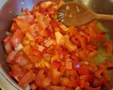 Tejfölös, gomba, paprikás recept fázis 2 fotója