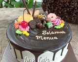 Foto langkah ke 8 dari resep Simple Cake (Blackforest Cake).