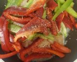 A picture of step 3 of Jen's Chicken Fajitas.