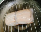 Hình bước làm 1 của món Thịt ba rọi kho khô (món chay)