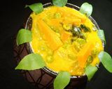A picture of step 5 of Kerela Vegetable Moilee.
