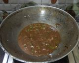 A picture of step 8 of Cauliflower dry Manchurian.