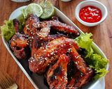 Foto langkah ke 5 dari resep Barbeque Spicy Chicken Wings.