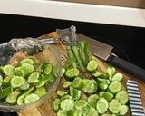 Hình bước làm 2 của món Gỏi dưa leo 🥒