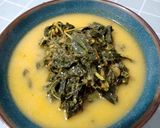 Foto langkah ke 4 dari resep Gulai daun singkong/ daun singkong masak santan.