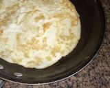 A picture of step 1 of Breakfast chapatieggroll #Athour marathon.