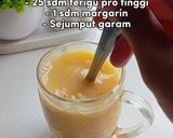 Foto langkah ke 1 dari resep Donat Susu (Takaran Sendok, No Mixer, No Ulen).