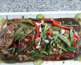 Foto del paso 8 de la receta: Lenguado frito con verduras salteadas (Estilo Oriental)