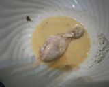 A picture of step 6 of Crumb Coated Chicken.