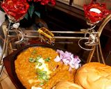 A picture of step 7 of Mumbai Pav Bhaji Sizzler.