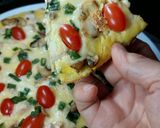 Foto langkah ke 3 dari resep Tortilla Egg & Cheese (856).