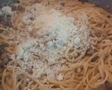 Φωτογραφία βήματος 3 της συνταγής Spaghetti cremosa με μανιτάρια και σκόρδο