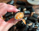 A picture of step 6 of Crispy Chicken Seaweed Rolls.