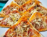 Foto langkah ke 4 dari resep Pizza roti tawar.