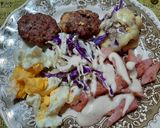 Foto del paso 10 de la receta: Hamburguesas caseras al plato (sin pan)