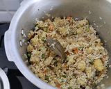 A picture of step 8 of Vegetable Pulao.