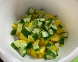 A picture of step 4 of Mango Salsa.