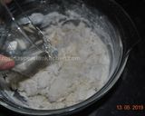 A picture of step 2 of Stuffed Flat Naan Bread (Kelane/Bolani)نان کلانه.