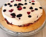 Φωτογραφία βήματος 7 της συνταγής Cheesecake με λευκή σοκολάτα και μούρα, χωρίς ψήσιμο!!!