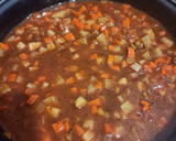 Foto del paso 3 de la receta: Papa, zanahoria y calabacita verde en puré de tomate y chipotle