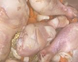 Foto del paso 2 de la receta: Pollo express con zanahorias y patata