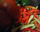 Foto langkah ke 1 dari resep Sambal mentah kemangi.