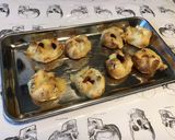 Une image de l'étape 8 de Feuilletés cantal et comté aux raisins et pavot bleu.