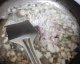 A picture of step 8 of Red sauce vegetables Italian pasta.