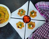 A picture of step 7 of Cauliflower flower parathas.