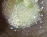 A picture of step 2 of Chana chili.