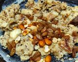 A picture of step 5 of Double ka meetha.