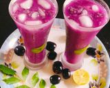 A picture of step 2 of Jamun mojito 😋.